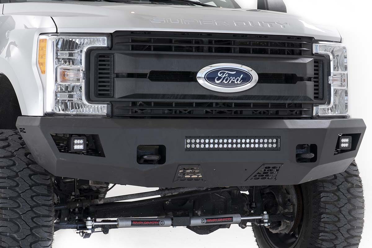 Rough Country Front Bumper Fits Ford F-250/F-350 Super Duty 2WD/4WD (2017-2022) 10787