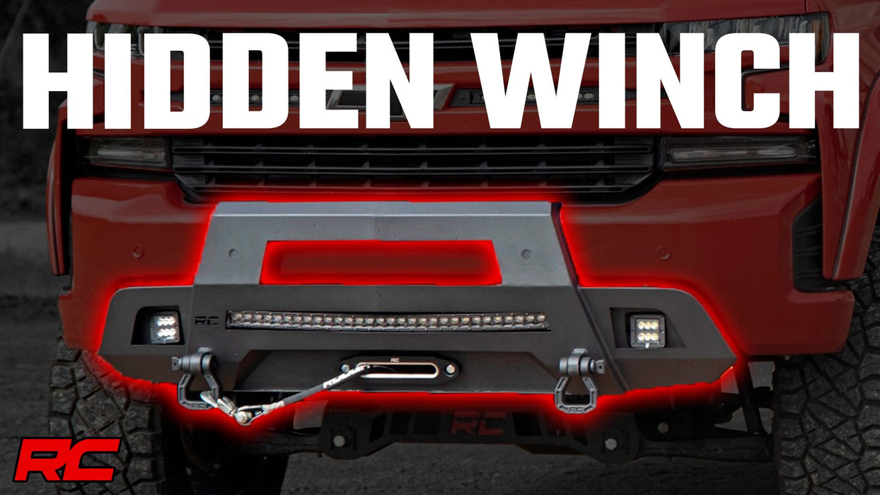 Rough Country Hidden Winch Bumper Chevy Silverado 1500 2Wd/4Wd (2019-2022) 10805