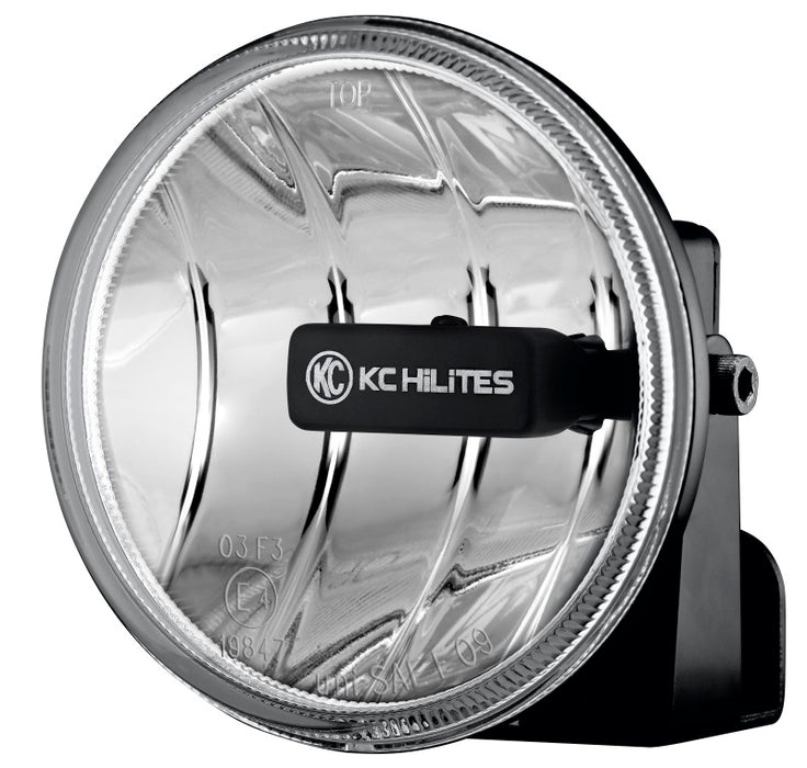 KC HiLiTES 4in. Gravity G4 LED Light 10w SAE/ECE Clear Fog Beam (Pair Pack System) 493