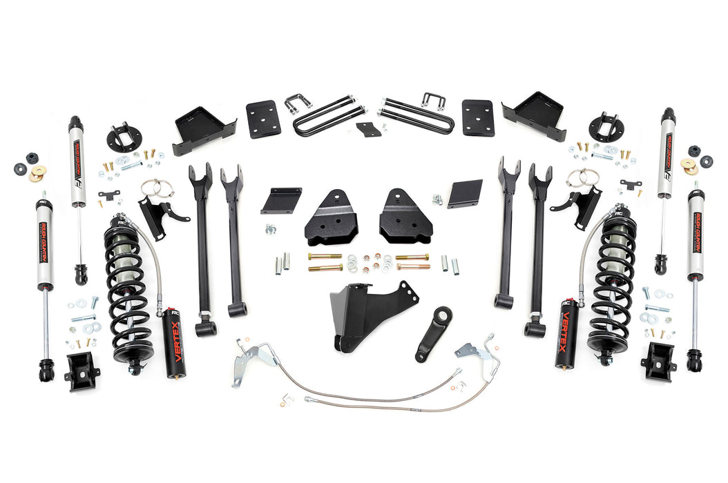 Rough Country 6 Inch Lift Kit 4-Link No Ovld C/O V2 Ford F-250 Super Duty (11-14) 53258