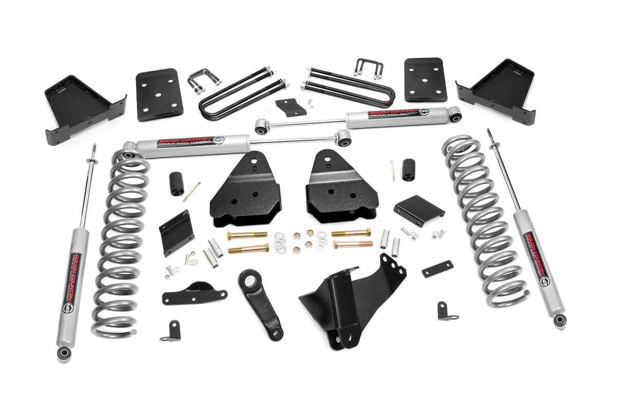 Rough Country 4.5 Inch Lift Kit Ovld Fits Ford F-250 Super Duty 4WD (2015-2016) 567.20