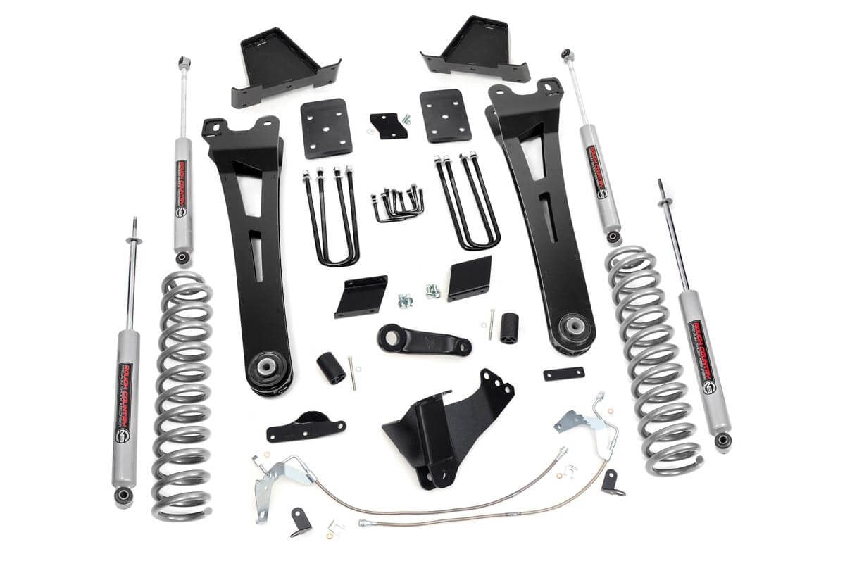 Rough Country 6 Inch Lift Kit Diesel Radius Arm Ovld Fits Ford F-250 Super Duty (15-16) 542.20