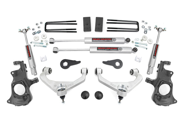 Rough Country 3.5 Inch Lift Kit Knuckle Fits Chevy/GMC 2500HD/3500HD (11-19) 95730