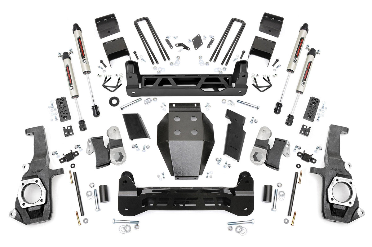 Rough Country 7.5 Inch Lift Kit Ntd V2 Fits Chevy/GMC 2500HD/3500HD (11-19) 25370