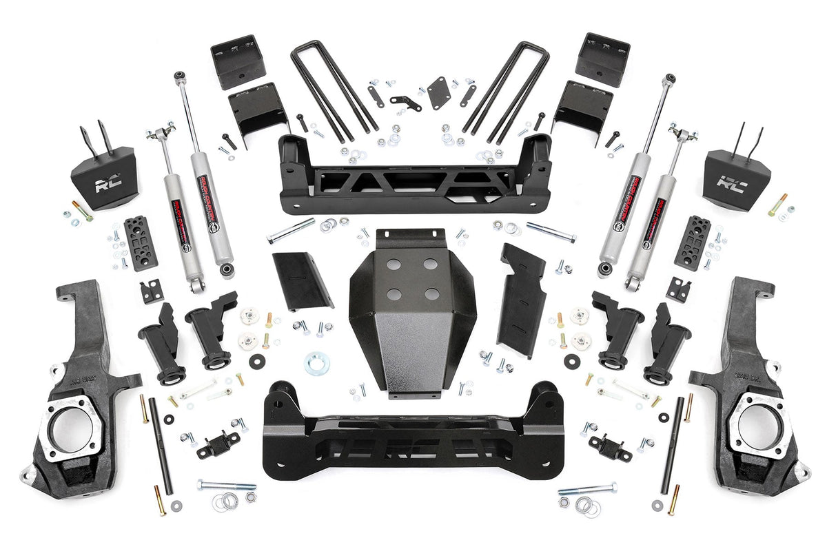 Rough Country 7.5 Inch Lift Kit Torsion Drop Fits Chevy/GMC 2500HD/3500HD (11-19) 10430
