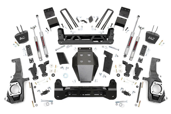 Rough Country 7.5 Inch Lift Kit Torsion Drop Fits Chevy/GMC 2500HD/3500HD (11-19) 10430
