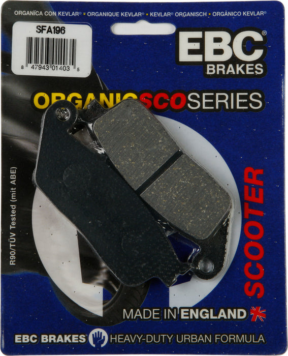 EBC Brakes SFA196 Standard Scooter Brake Pad