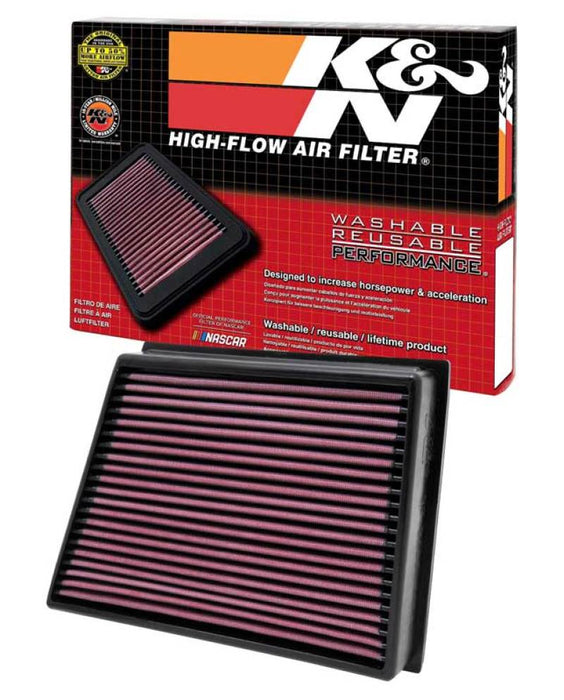 K&N Replacement Air Filter for 11-12 GMC Sierra / Chevy Silverado 33-2466