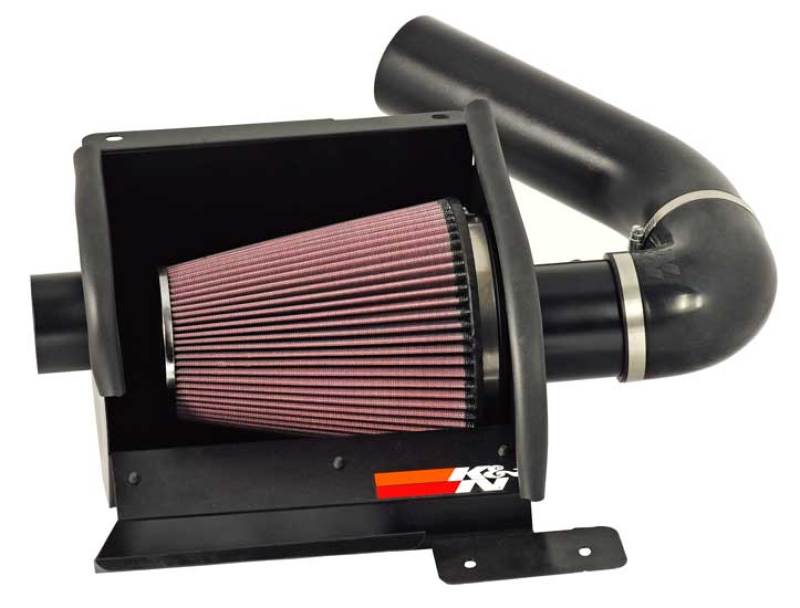 K&N 97-08 Ford E350/#450 Econoline V10-6.8L Black High Flow Performance Kit 77-2570KTK