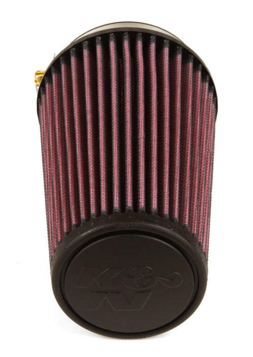 K&N Filter Universal Rubber Filter 3 1/2 inch Flange 4 5/8 inch Base 3 1/2 inch Top 7 inch Height RU-3130