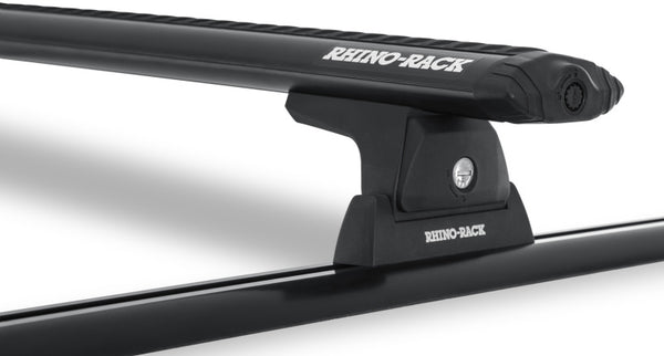 Rhino-Rack Vortex 54in 2 Bar Roof Rack w/Tracks (ST) Black Y02-480B-ST