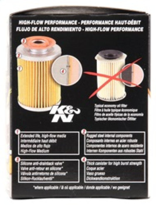 K&N 03-09 Scion tC / 00-05 Celica GT/GT-S Performance Gold Oil Filter HP-1003