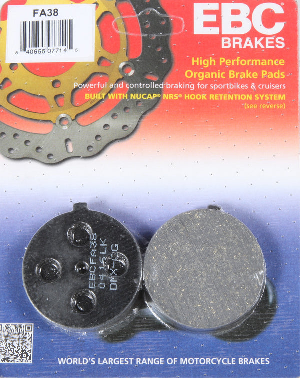 EBC Brakes FA38 Disc Brake Pad Set