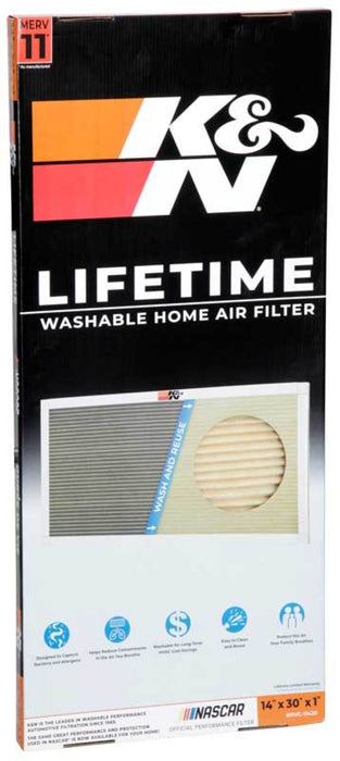 K&N HVAC Filter 14 x 30 x 1 HVC-11430