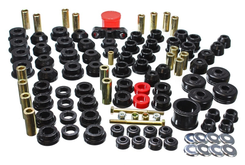 Energy Suspension 88-91 Honda Civic/CRX Black Hyper-Flex Master Bushing Set 16.18102G