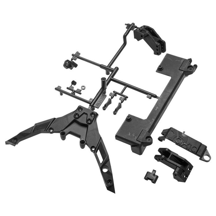 Axial AX31104 Rear Chassis Electronic Components Yeti AXIC0601 Electric Car/Truck Option Parts