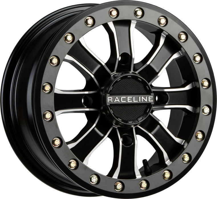 Raceline A71MB-46037-51 Mamba Race Wheel - 14x6-5+1 Offset - 4/137 Black