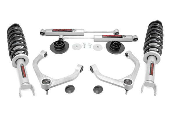 Rough Country 3 Inch Lift Kit N3 Struts/Shocks Fits RAM 1500 4WD (2012-2018 & Classic) 31231