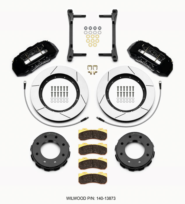 Wilwood TX6R Front Kit 15.00in Black 2011-2015 GM Truck/SUV 2500 140-13873