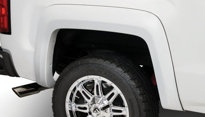 Bushwacker 14-18 GMC Sierra 1500 Extend-A-Fender Style Flares 2pc 69.3/78.8/97.8in Bed Black 40100-02