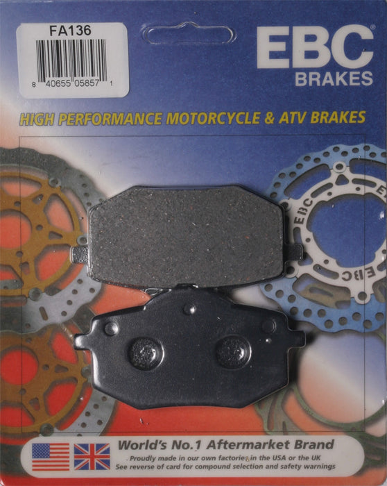 EBC Brakes FA136 Disc Brake Pad Set