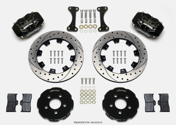 Wilwood Forged Dynalite Front Hat Kit 12.19in Drilled 00-04 PT Cruiser/03-04 SRT/4 140-6376-D