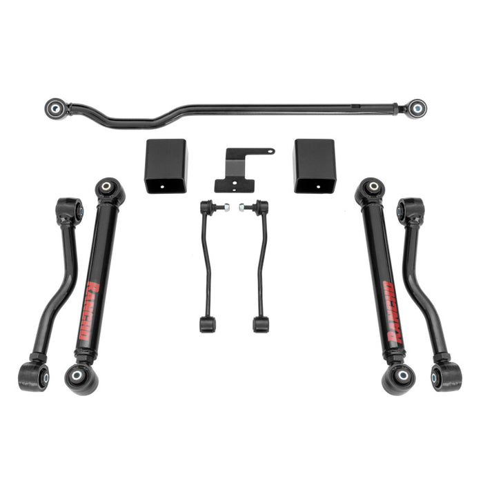 Rancho 18-20 compatible with Jeep Wrangler Fr and R Short Arm Suspension System Component Box Two RS66125B-2