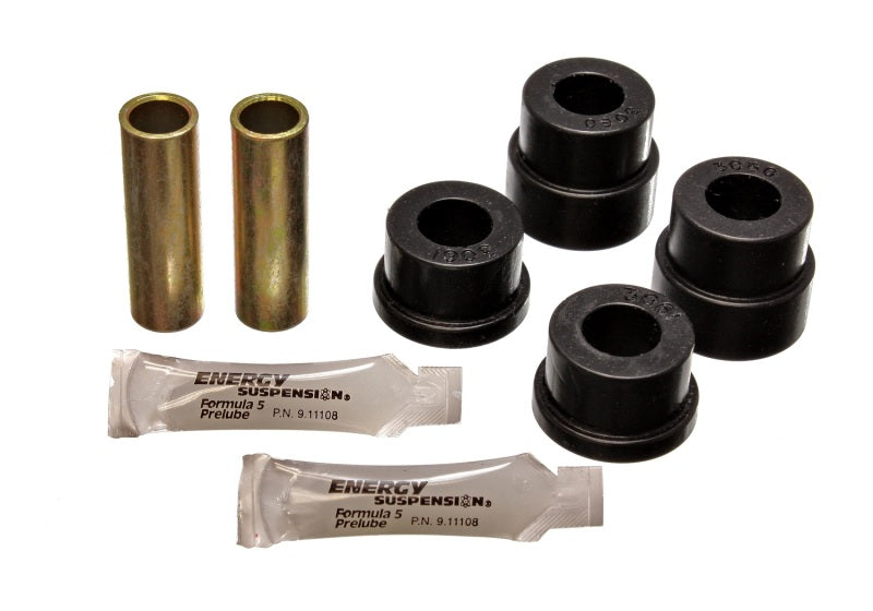 Energy Suspension 70-78 Compatible with Nissan 240Z/260Z/280Z Black Front Control Arm Bushing Set (Lowers Only) 7.3106G