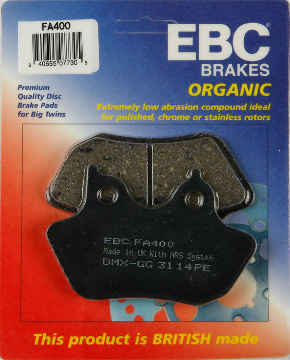 EBC Brakes Organic Brake Pads