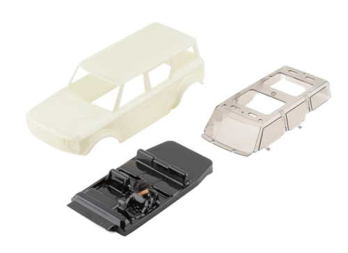 Axial Axi200009 White Body : Scx24 Fits D Bronco AXI200009