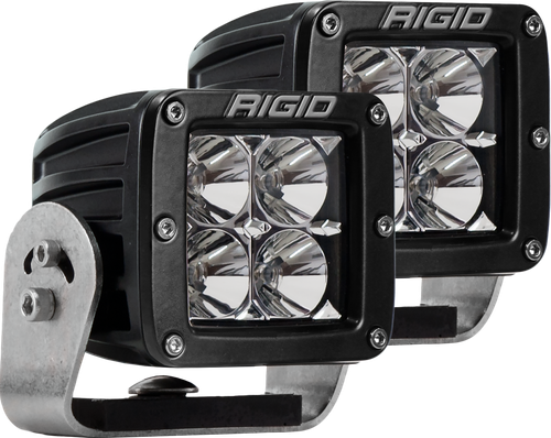 Rigid Industries Dually HD Black- Flood Set of 2 222113
