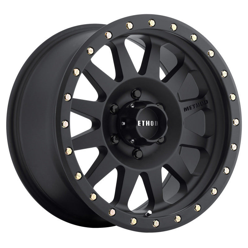 Method MR304 Double Standard 18x9 +18mm Offset 6x5.5 108mm CB Matte Black Wheel MR30489060518