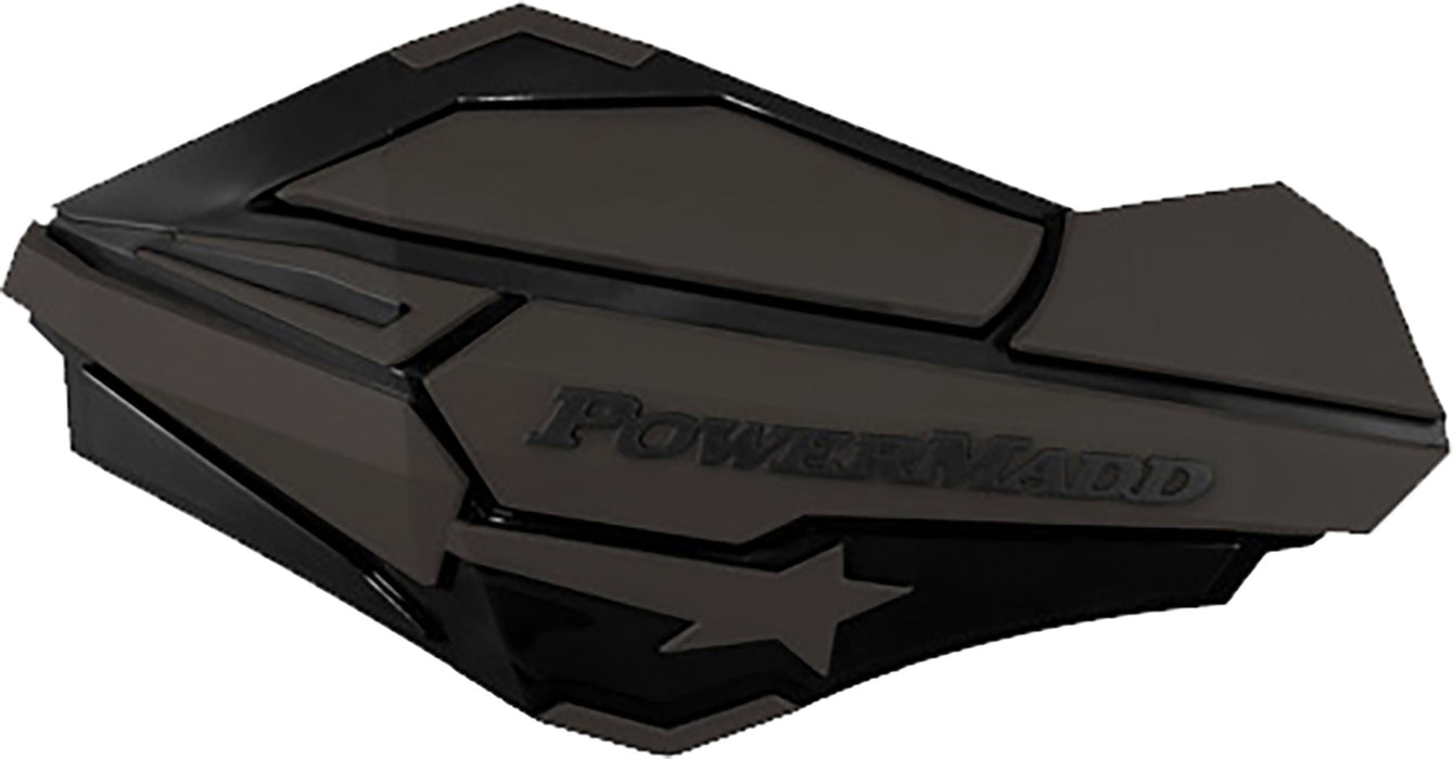 PowerMadd Sentinel Handguards Black/Charcoal, medium