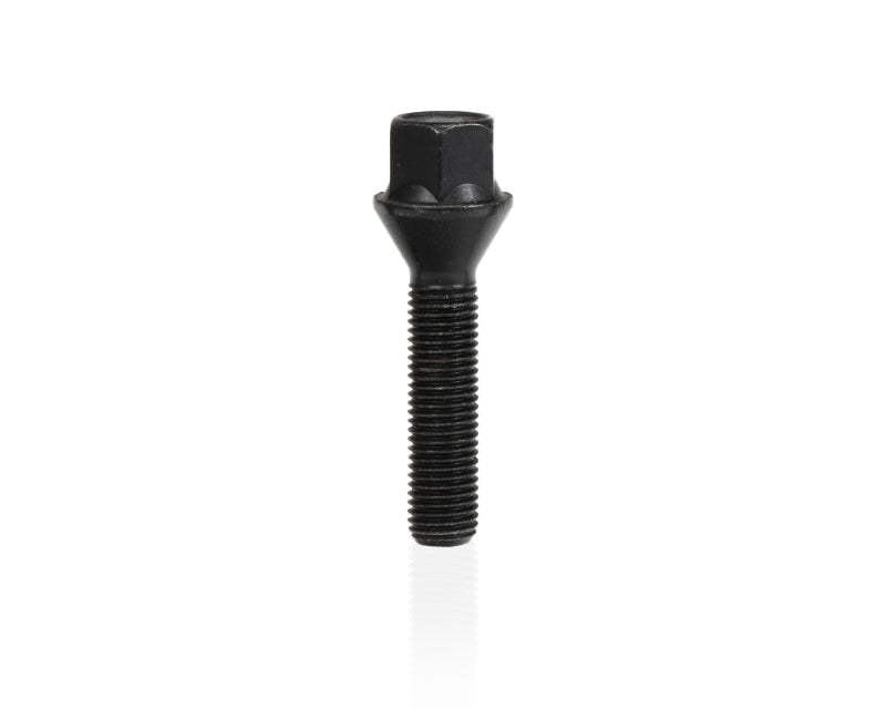 Eibach Wheel Bolt M12 x 1.5 x 43mm x 17mm Hex Taper-Seat Black Finish S1-1-12-50-43-17-B