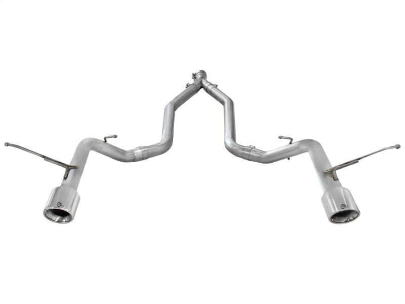 aFe MACHForce XP 14+ compatible with Jeep Grand Cherokee V6 3.0L (td) 2.5in DPF-Back 409SS Exhaust w/o Resonators 49-46235