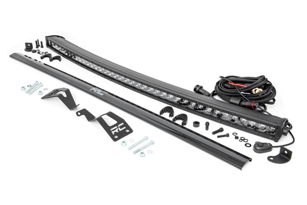 Rough Country Led Light Front Mount 40" Black Single Row Fits Can-Am Commander 1000/Maverick 97040