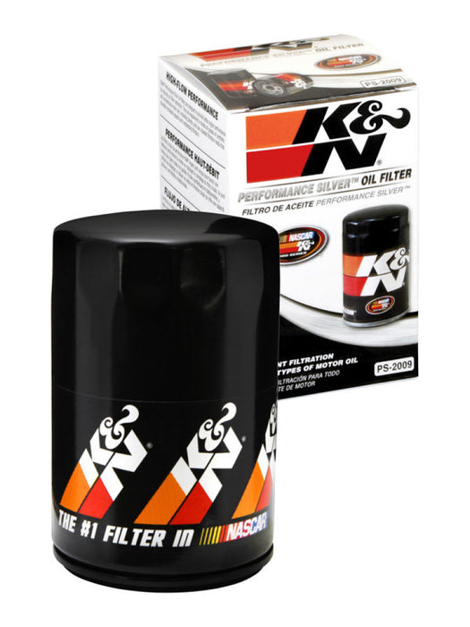 K&N Oil Filter for Ford/Lincoln/Mercury/Mazda/Chrysler/Compatible with Dodge/compatible with Jeep/Jaguar 3in OD x 5.063in H PS-2009