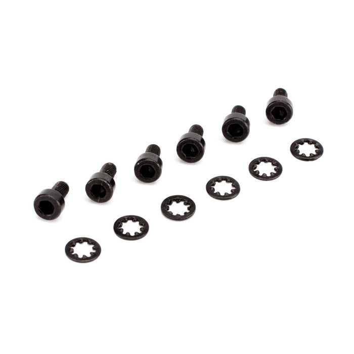 Spektrum Socket Head Metal Gear Servo Screws & Washers 6 SPMA4043 Miscellaneous Radio Accessories