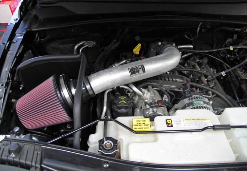 K&N 77-1554KP Performance Intake Kit Compatible with Dodge NITRO, V6 3.7L 07-08