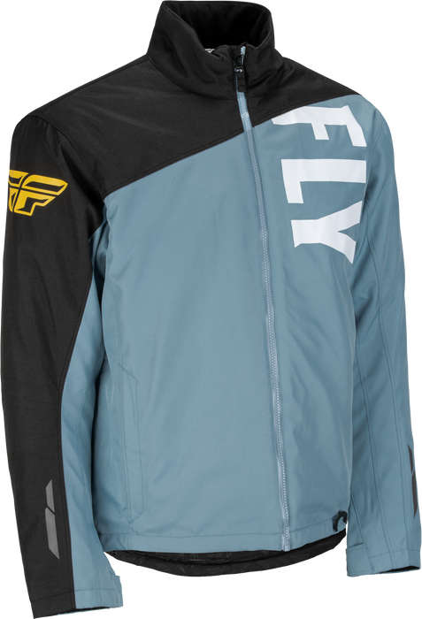 Fly Racing 2023 Aurora Jacket (Blue/Yellow, Large)