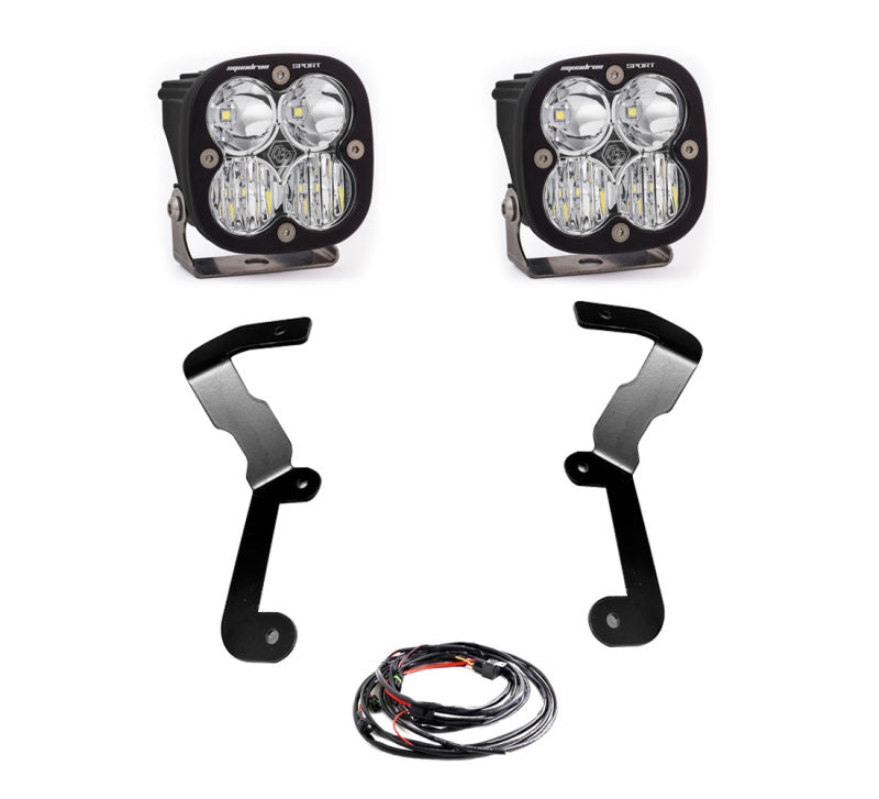 Baja Designs 19-22 Fits GMC Sierra 1500 Squadron Sport a-Pillar Light Kit 447742