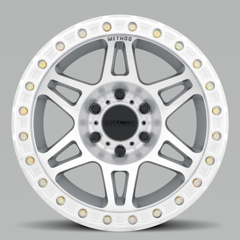 Method MR106 Beadlock 17x9 -44mm Offset 8x6.5 130.81mm CB Machined/Clear Coat w/BH-H36125 Wheel MR10679080344B