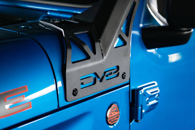 DV8 Offroad 20-22 compatible with Jeep JL 392 & JT Mojave A-Pillar Light Bar Mount LBJL-07