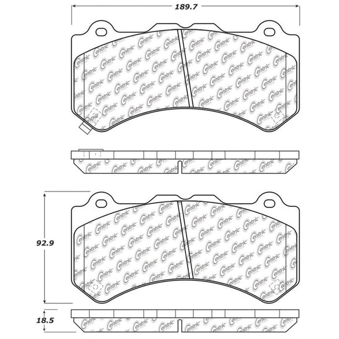 StopTech Street Touring Brake Pads Front 308.1382