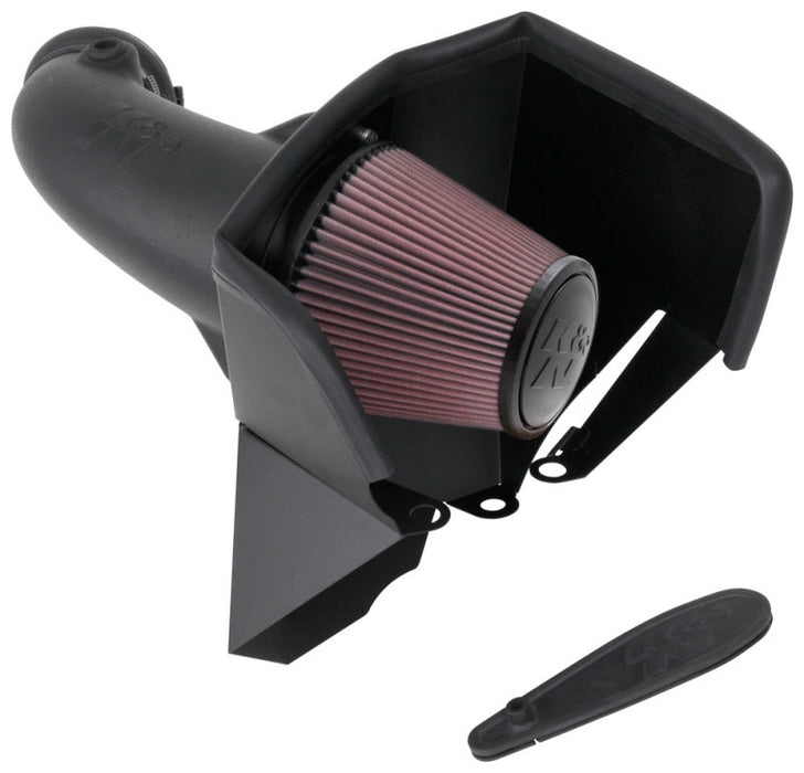 K&N 18-19 compatible with Jeep Grand Cherokee Trackhawk V8-6.2L F/I Aircharger Performance Intake 63-1579