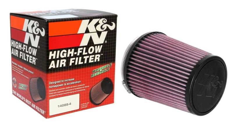 K&N Universal Air Filter 4in Flange / 5-3/8in Base / 4-1/2in Top / 6in Height RU-4550