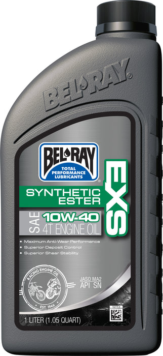 Bel-Ray EXS Synthetic Ester 10W40 4T Engine Oil 1 Liter 99161-B1LW