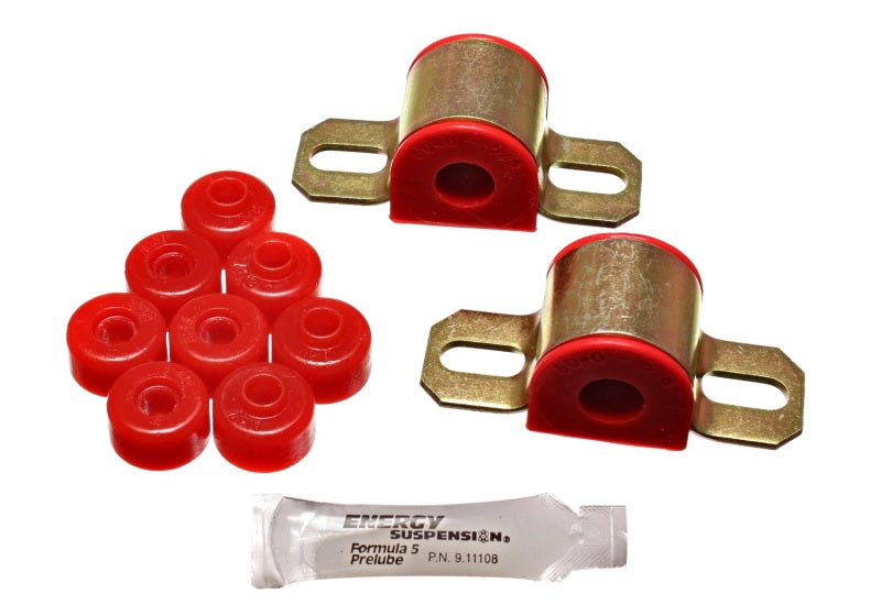 Energy Suspension 95-98 Compatible with Nissan 240SX (S14) Red 16mm Rear Sway Bar Frame Bushings (Sway bar end link 7.5113R