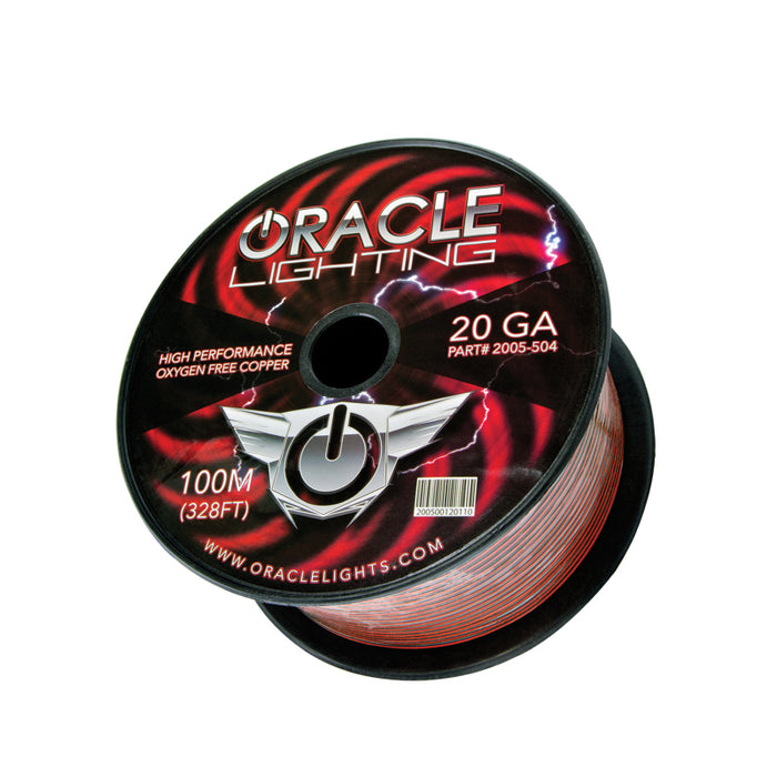 Oracle AWG 2 Conductor LED Installation Wire 100M (328ft) Spool Single Color SEE WARRANTY 2005-504