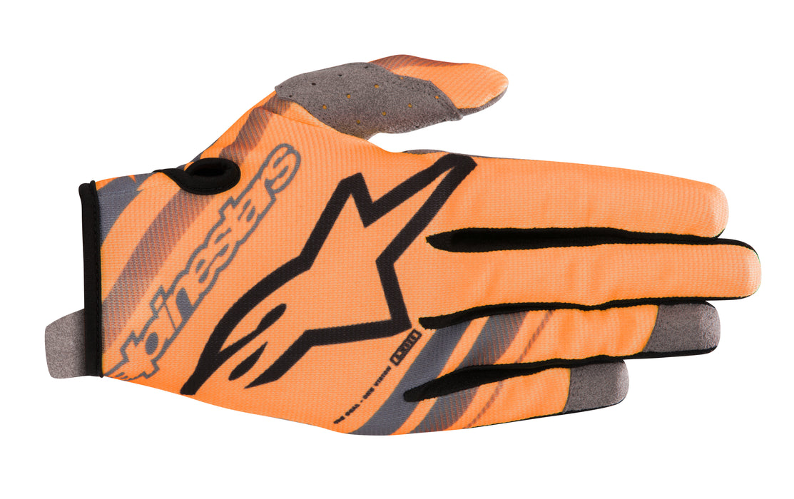 Alpinestars Youth Radar Gloves Orange/Black Y3Xs 3541819-451-XXXS